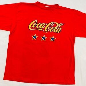Vintage 80’s Coca-Cola Short Sleeve Shirt
